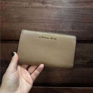 Michael Kors Light Brown Wallet